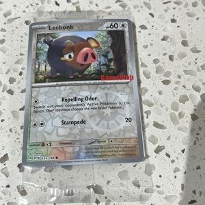 Pokémon Lechonk 154/198 GameStop Promo